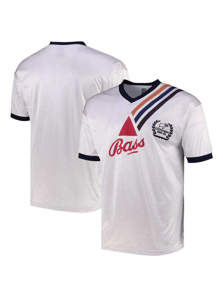 Fanatics Derby County 1984 Centenary White T-Shirt - Image 1 of 3