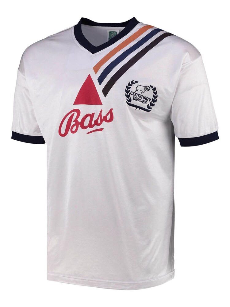 Fanatics Derby County 1984 Centenary White T-Shirt - Image 2 of 3