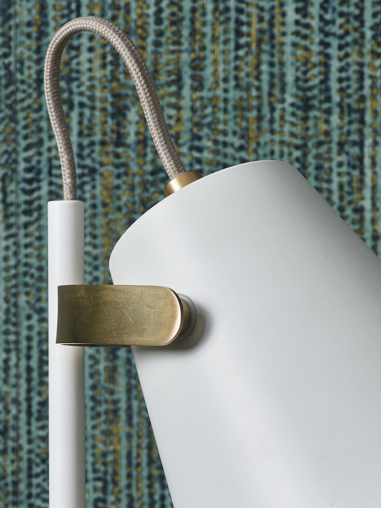 Pacific White Theia Task Table Lamp - Image 2 of 5