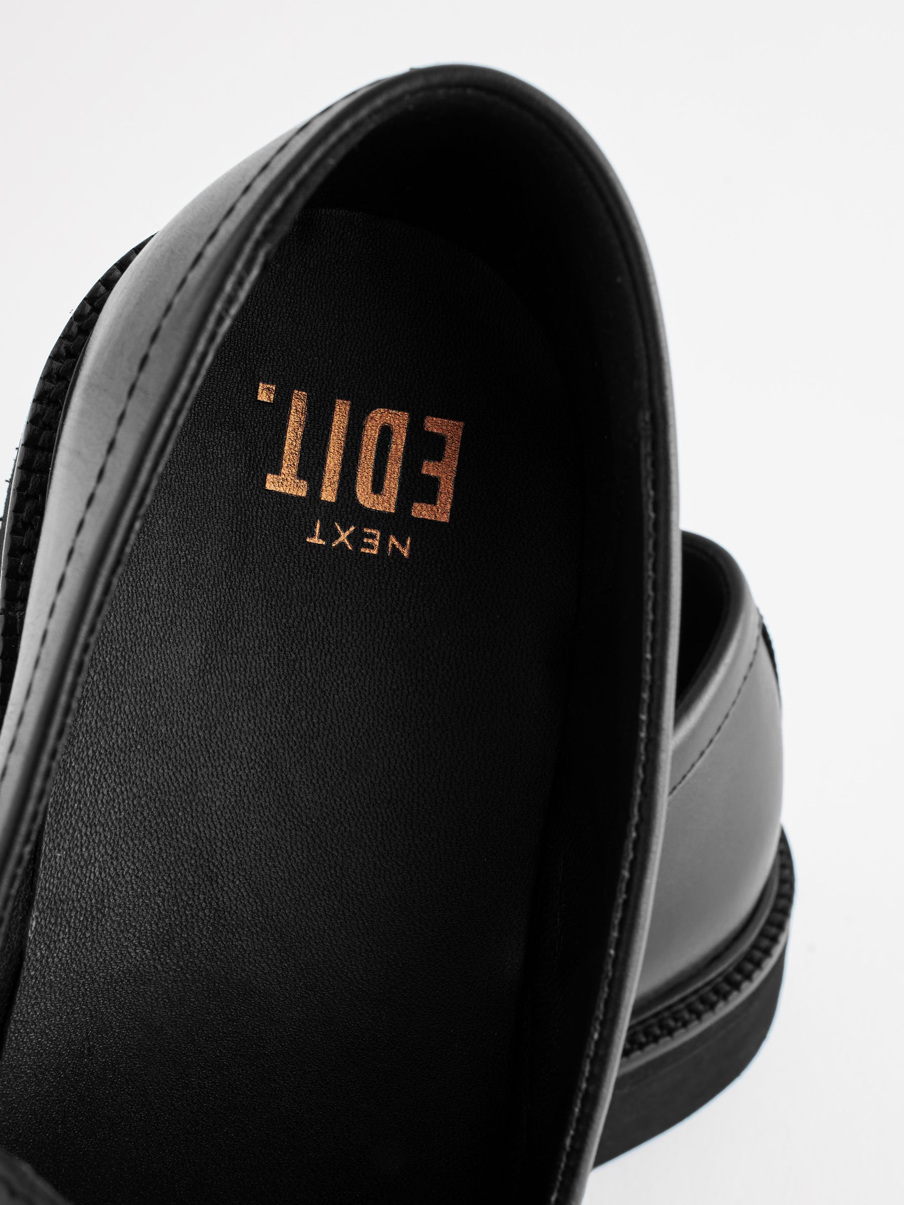 Next leather loafers top