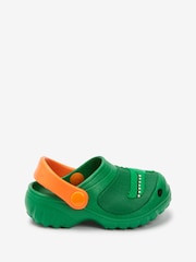 Green Crocodile Clogs - Image 1 of 5