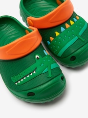 Green Crocodile Clogs - Image 5 of 5