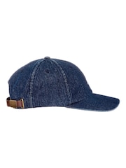 Levi's® Dark Blue Batwing Logo 100% Cotton Cap - Image 3 of 4