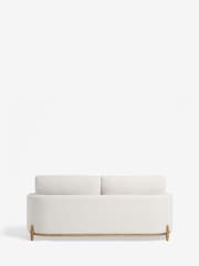 Casual Boucle Light Natural Ellison 3 Seater Sofa - Image 7 of 9