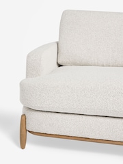 Casual Boucle Light Natural Ellison 3 Seater Sofa - Image 8 of 9