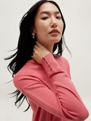 Hobbs Pink Nyla Jumper - Image 3 of 6