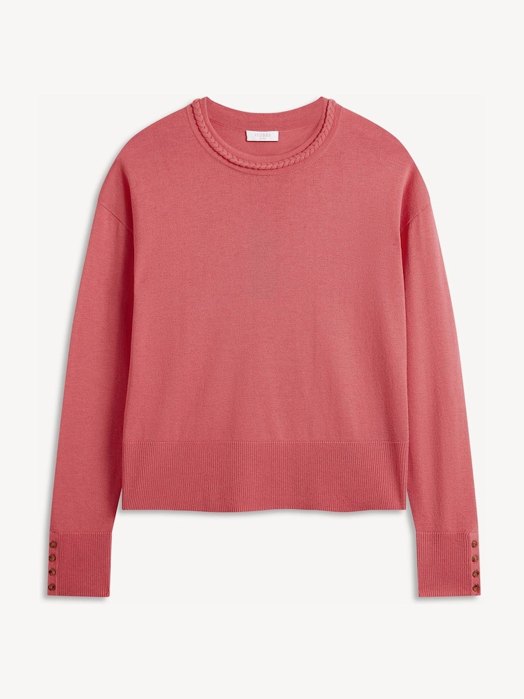 Hobbs Pink Nyla Jumper - Image 6 of 6