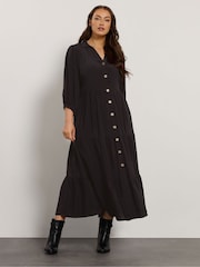 Evans Premium Tiered Maxi Dress - 3의 이미지 2