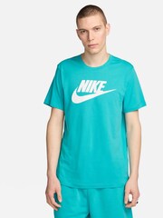 Голубой - Футболка Nike Icon Futura - Изображение 1 из 4