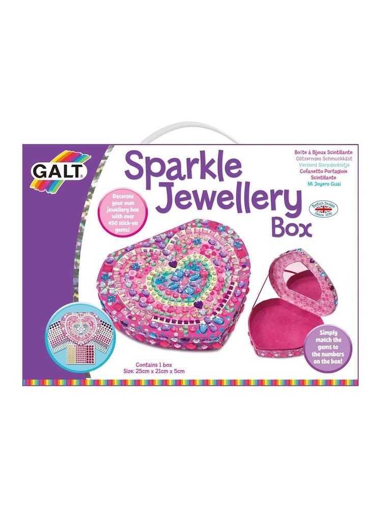 Galt Toys Multi Sparkle Jewellery Box - Image 1 of 4