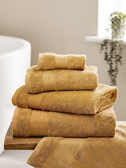 Yellow Mustard Egyptian Cotton Towel - Image 1 of 5
