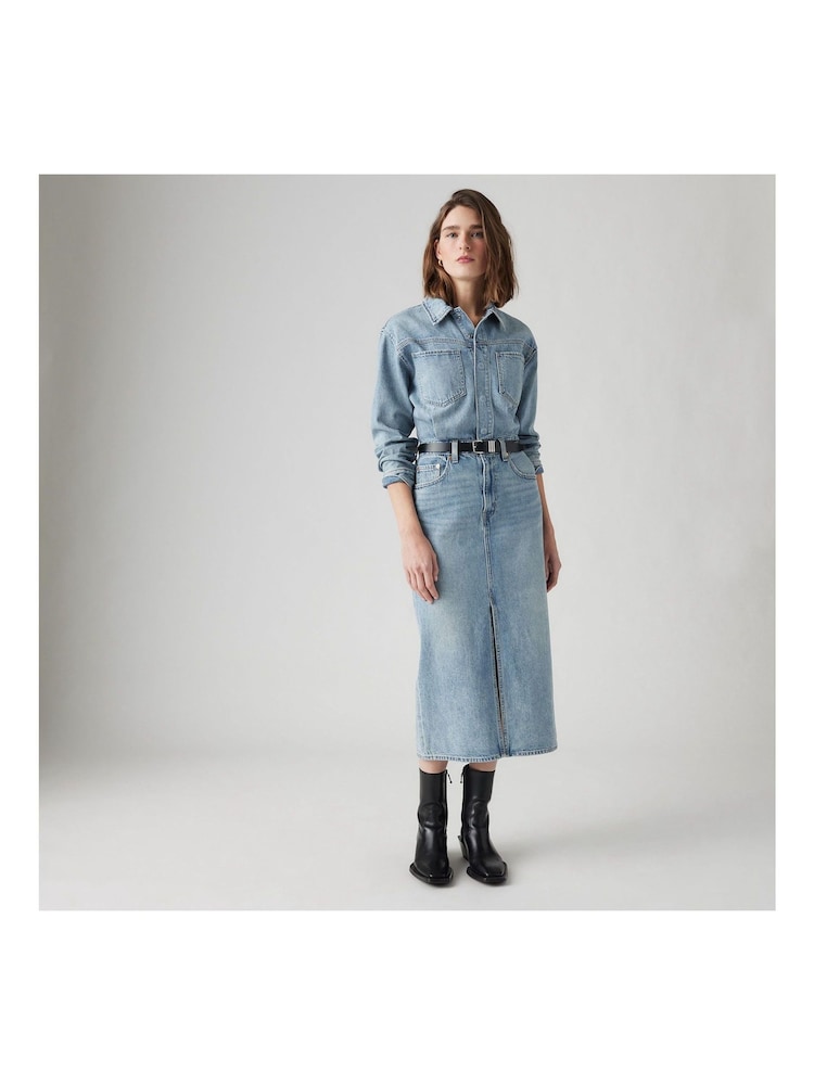 Levi's Джинсы средних размеров рубашки 100% Хлопковые платья - Image 1 of 7