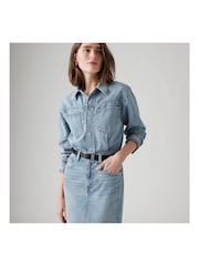 Levi's Джинсы средних размеров рубашки 100% Хлопковые платья - Image 4 of 7