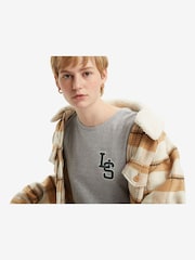 Grau meliert - Levi's® The Perfect T-Shirt aus 100 % Baumwolle - Bild 3 von 6