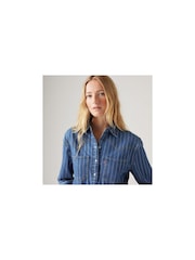 Levi's Muse I Call 100% Cotton Teodora Western Shirt - Image 3 of 4