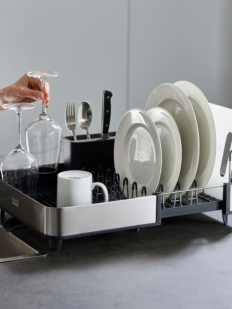 Joseph Joseph Grey Extend Steel Dish Rack - Image 1 of 4