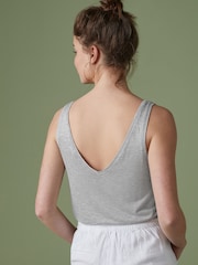 Grey Marl Slouch Vest - Image 2 of 5