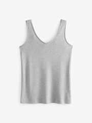 Grey Marl Slouch Vest - Image 4 of 5