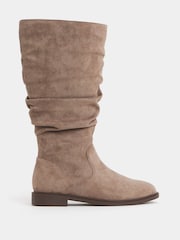 JD Williams Kniehohe Stiefel mit Raffung - Bild 2 von 4