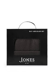 Jones Bootmaker Grey Voltana Hat & Scarf Set - Image 1 of 5