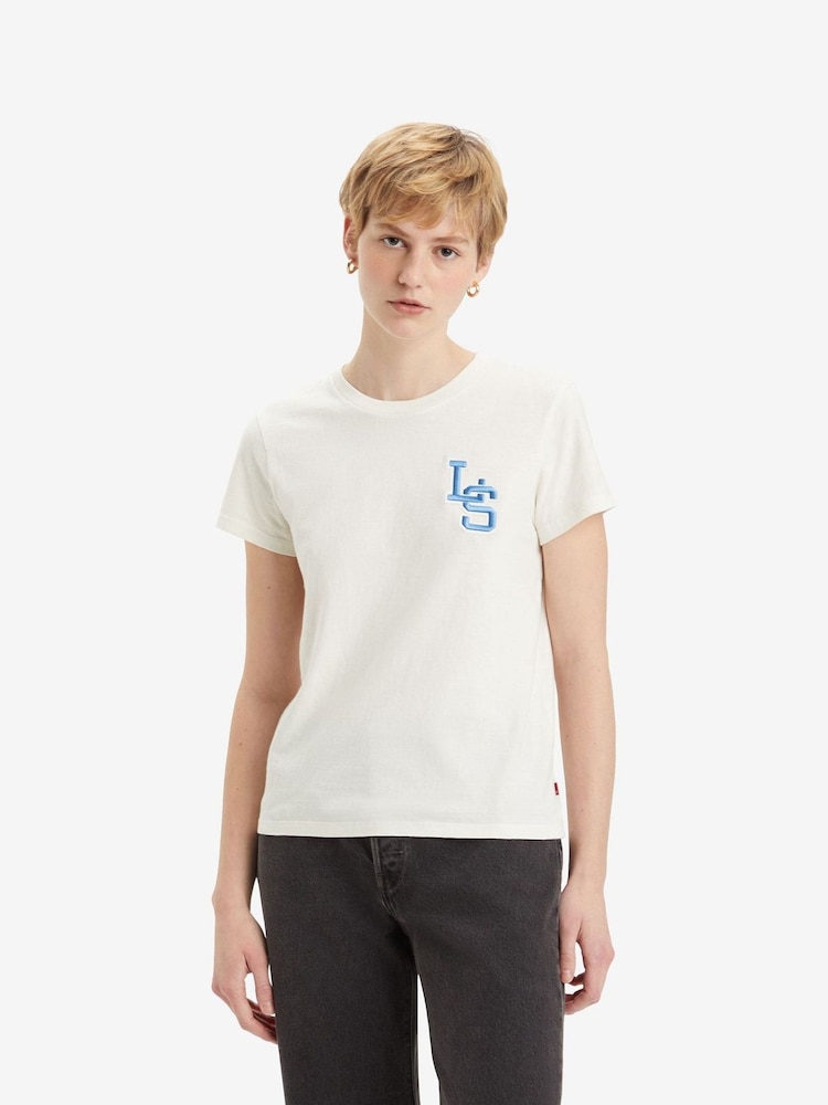 EGRET - Levi's® The Perfect T-Shirt aus 100 % Baumwolle - Bild 1 von 4