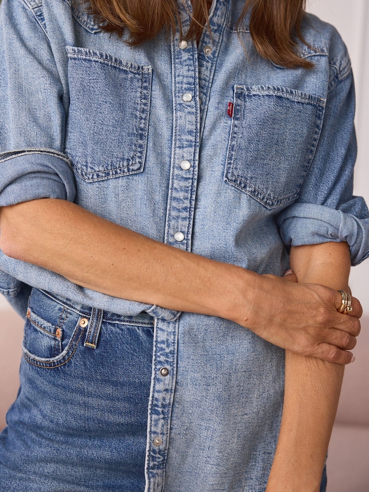 Levi's® Clean Craft Teodora Lightweight Western 100% Cotton Shirt - Image 2 of 8