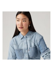 Levi's® Clean Craft Teodora Lightweight Western 100% Cotton Shirt - Image 7 of 8