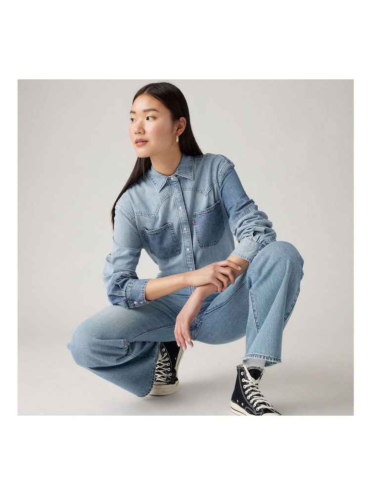 Levi's® Clean Craft Teodora Lightweight Western 100% Cotton Shirt - Image 8 of 8