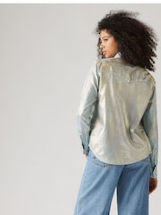 Levi's® Optical Illusion Iconic Lightweight Western 100% Cotton Shirt - Image 2 of 7
