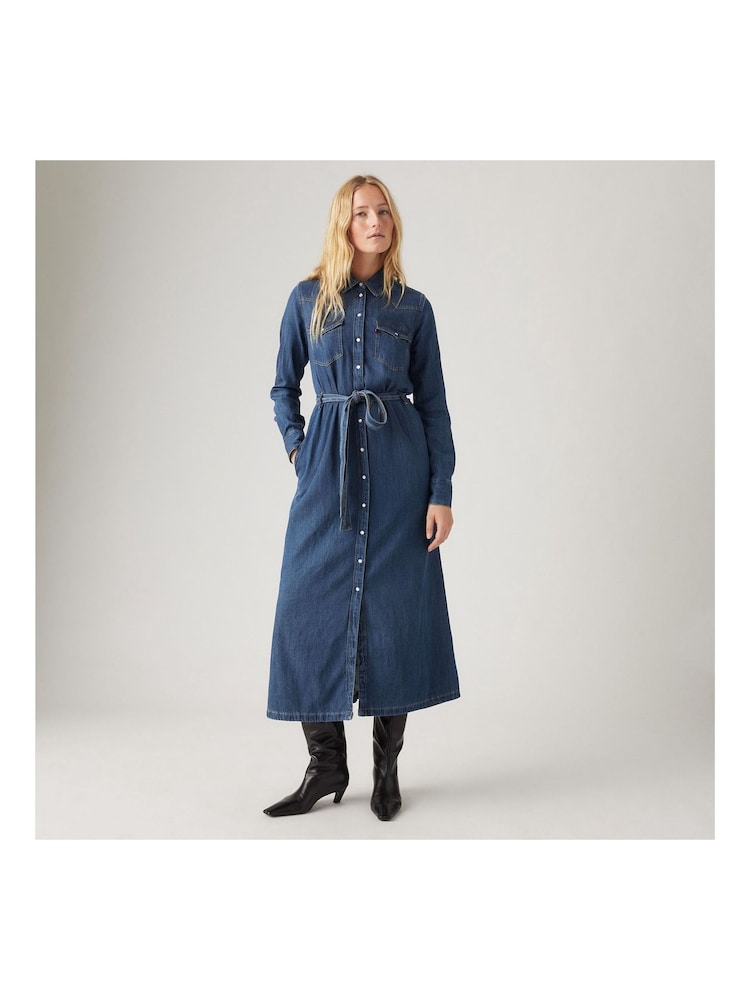 Levi's® Gold Dust West Quinney Lightweight Denim Dress - Image 1 of 7