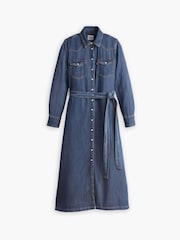 Levi's® Gold Dust West Quinney Lightweight Denim Dress - Image 5 of 7