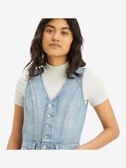 Levi's® – Denim-Jumpsuit mit weitem Bein aus 100 % Baumwolle - Bild 3 von 6
