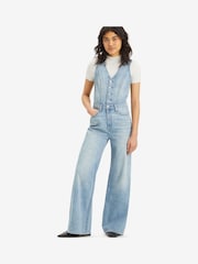 Levi's® – Denim-Jumpsuit mit weitem Bein aus 100 % Baumwolle - Bild 4 von 6