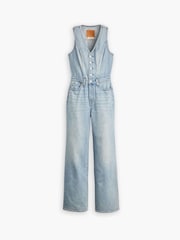 Levi's® – Denim-Jumpsuit mit weitem Bein aus 100 % Baumwolle - Bild 5 von 6