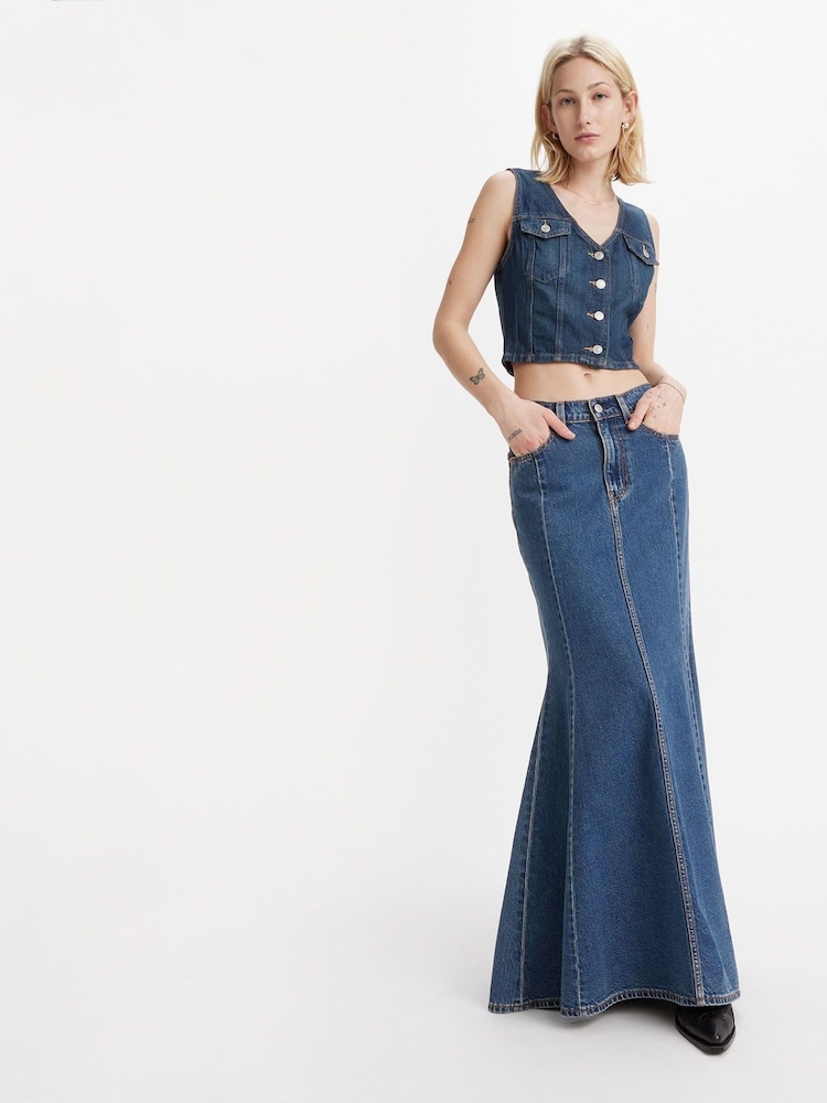 Levi's® Enchantment Mermaid 100% Cotton Skirt - Image 4 of 8