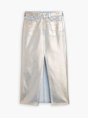Levi's® Optical Illusion Ankle Column 100% Cotton Skirt - Image 6 of 8