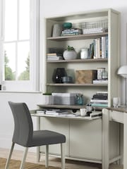 Bentley Designs Soft Grey Bergen Narrow Sideboard And Wide Top Unit Set - Image 1 of 5