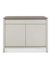 Bentley Designs Soft Grey Bergen Narrow Sideboard And Wide Top Unit Set - Image 2 of 5