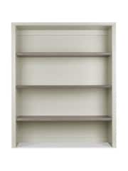 Bentley Designs Soft Grey Bergen Narrow Sideboard And Wide Top Unit Set - Image 4 of 5
