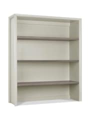 Bentley Designs Soft Grey Bergen Narrow Sideboard And Wide Top Unit Set - Image 5 of 5