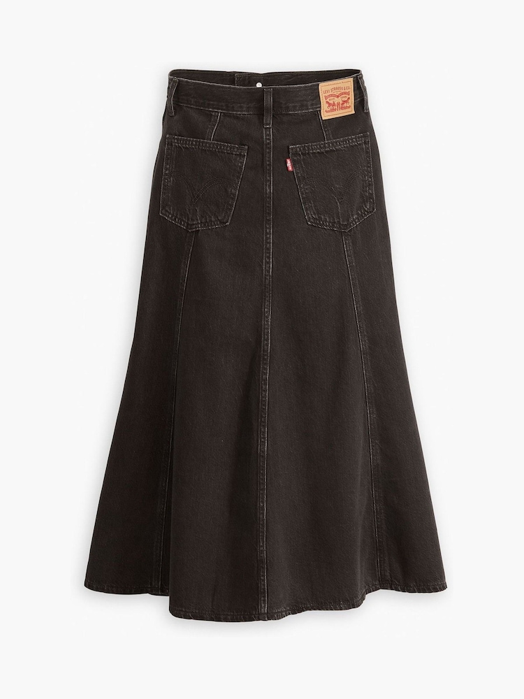 Levi's® Cherish The Day Fit and Flare 100% Cotton Skirt - Image 5 of 6