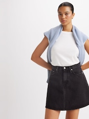 Open Minded Black - Spódnica mini Levi's® z falbanką - Image 3 of 8