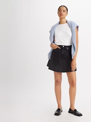 Open Minded Black - Spódnica mini Levi's® z falbanką - Image 4 of 8