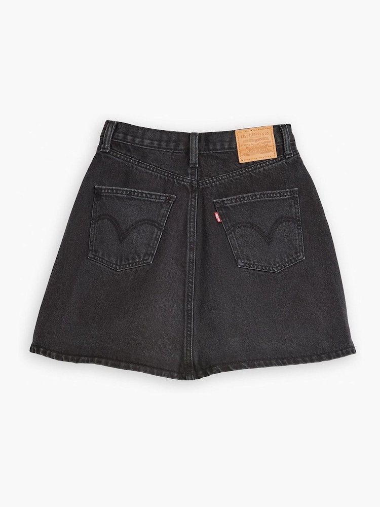 Open Minded Black - Spódnica mini Levi's® z falbanką - Image 7 of 8