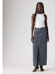Levi's® Partly Masked Ankle Column 100% Cotton Skirt - Image 1 of 8