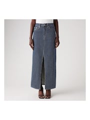 Levi's® Partly Masked Ankle Column 100% Cotton Skirt - Image 3 of 8