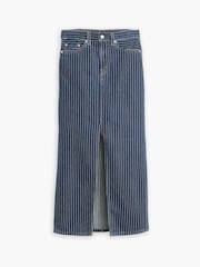Levi's® Partly Masked Ankle Column 100% Cotton Skirt - Image 6 of 8