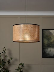 BHS Natural Cane Cylinder Easy Fit Shade - Image 1 of 7