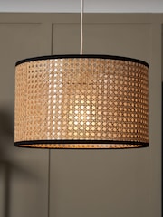 BHS Natural Cane Cylinder Easy Fit Shade - Image 3 of 7