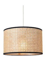 BHS Natural Cane Cylinder Easy Fit Shade - Image 6 of 7